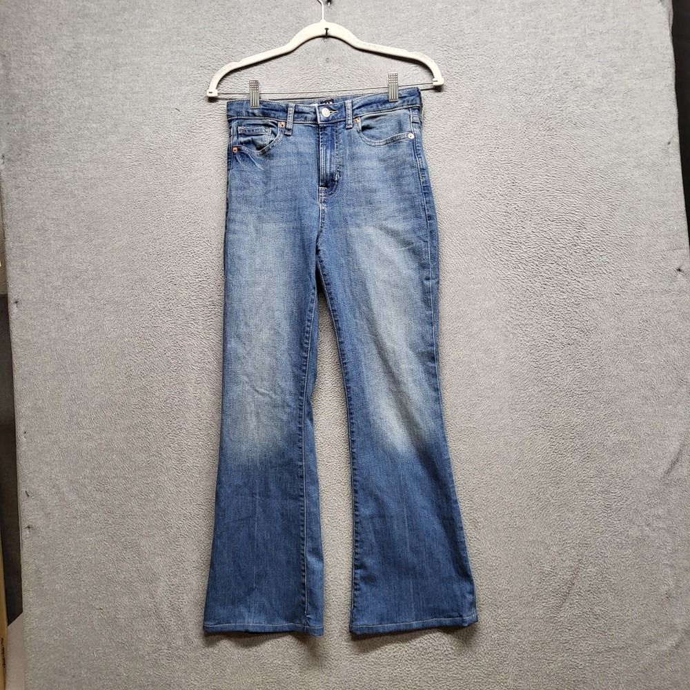 GAP Women Jeans‎ 16 Blue Denim 70s Flare